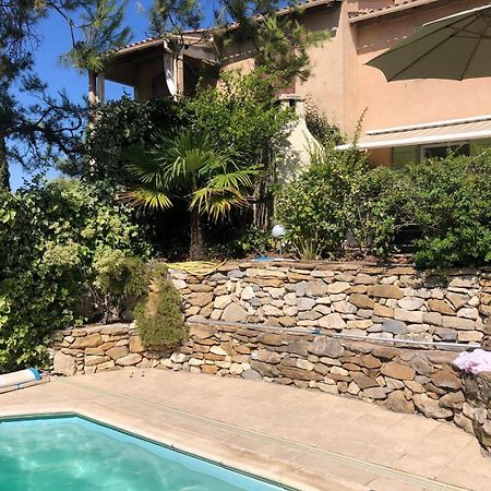 Ferienwohnung T3 Rez de Jardin,Piscine Privée Saint-Cyr-sur-Mer Exterior foto
